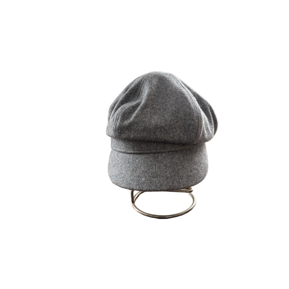 Women's Broner Gray Wool Blend Newsboy Cap One Size